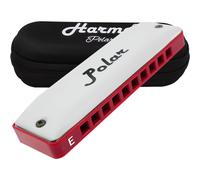 Arm nica Harmo Polar Natural Minor en clave de E - Especializada para blues, jazz, rock, folk y pop en menor natural con estuche, leng etas de br