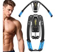 Arm-Power Twister - Entrenador de fuerza hidráulico de resistencia ajustable de 10 ~ 200 kg para el hogar, ejercitador de fuerza de brazos, entrenador de pecho para hombre, entrenamiento de antebrazo