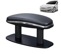 Arm Rest Cover for Car - Adjustable Cushion for Sedan SUV | PU Leather with ABS Sponge, Black Elbow Support, Daily Commuting Road Trip Driving Passenger Comfort