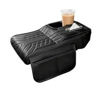 Arm Rest Cover For Car PU Leather Organizer Cup Holder