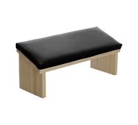Arm Rest For Nails Tech,Wooden PU Leather Manicure Hand Rest In Bevel