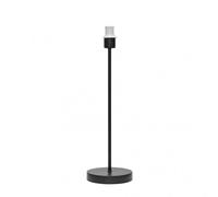 Arm.sobremesa alto cara 1xe27 negro 47x13x13 cm