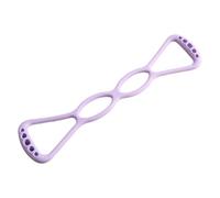 Arm Stretch Resistance Band Silicone 37.5 Cm - Handles Exercise Band Anti Slip Fitness Tool For Yoga Pilates Back Chest Strength Training Stretching Workout Home Gym Sports Muscle Building