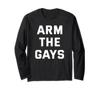Arm The Queers Orgullo Gay LGBTQ+ Manga Larga
