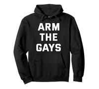 Arm The Queers Orgullo Gay LGBTQ+ Sudadera con Capucha