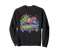 Armadillo Armadillo arcoíris de San Antonio, Texas, Recuerdo de los 80 Sudadera