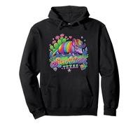Armadillo Armadillo arcoíris de San Antonio, Texas, Recuerdo de los 80 Sudadera con Capucha