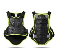 Armadura Corporal Motocicleta, Protector De Pecho Motocross Con Protección Espalda, Chaleco Protector Transpirable Con Correas Ajustables Para Moto ATV Y Conducción Todoterreno