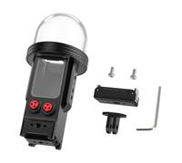 Armadura de aluminio impermeable de 80 m para DJI Osmo Pocket 3 cámara de buceo subacuático Quick Mou trípode magnético carcasa de liberación K5i4
