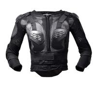 Armadura De Cuerpo Completo Para Motocicleta De Motocross, Armadura De Motocicleta, Malla Elástica, Armadura Para Montar, Equipo De Seguridad Para Ciclista, Equipo De Protección, Armadura Black,2XL