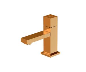 Armadura de lavabo Steinberg de la serie 160, agua fría, sin desagüe, proyección de 100 mm, 1602500RG, Color: Oro rosa