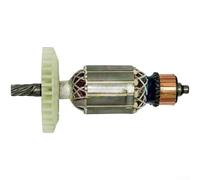 Armadura de sierra circular eléctrica de 44 mm, rotor grueso de 7 dientes para herramientas eléctricas, núcleo de motor de molienda resistente, 157 mm en total