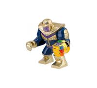 Armadura de Thanos de 8 cm con guante infinito, espada, minimuñeca, bloques de construcción, juguetes