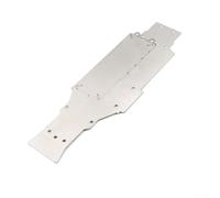 Armadura del chasis del coche RC para Tamiya XV-01-304 Protector de placa deslizante de acero inoxidable Protector delantero trasero para la parte de modificación 357x66mm