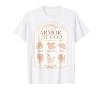 Armadura Espiritual versículo bíblico Guerrero de fe Camiseta