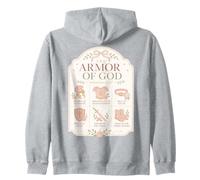 Armadura Espiritual versículo bíblico Guerrero de fe Sudadera con Capucha