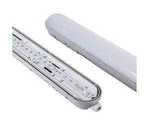 Armadura estanca linestra x2 150cm ip65 1x28w led 3000lm 6400k 130° l