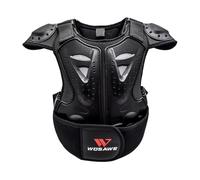 Armadura Infantil Rider - Chaleco De Seguridad Del Ciclismo Protector, Protector De Pecho Deportivo Al Aire Libre | Chaleco De Engranaje De Motocicleta Duradero, Panel Trasero Absorbiendo Choques Para