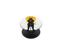Armadura Japonesa Samurai Warrior Golden Sun PopSockets PopGrip Adhesivo