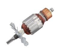 Armadura para rotor compatible con sierra ingletadora Metabo KGS254M 310011490, pieza de repuesto de anclaje 220-240 V, construcción de metal