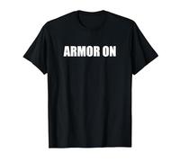 Armadura Puesta Camiseta, Hombre, Negro, L