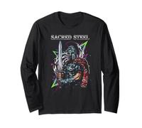 Armadura Urbana Retro de Gladiador Sacred Steel Spartan Warrior Art Manga Larga