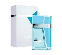 Armaf Aura Fresh Eau de Parfum para hombre, 100 ml, fragancia de larga duración, esencia aromática amaderada para hombres, uso diario, ideal para regalar (aroma amaderado)