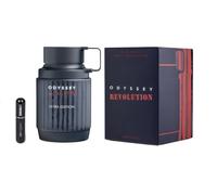 Armaf Odyssey Revolution Eau de Parfum 100ml, Perfume Árabe Unisex de Larga Duración, Incluye Atomizador, Fragancia Aromática Frutal con Notas de Piña, Naranja Sanguina, Praliné y Tonka - (Revolution)