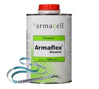 Armaflex® Limpiador de 1 litro para limpieza de pegamento Armaflex Aislamiento de caucho, aislamiento de tuberías, materiales aislantes + cordón original Scorprotect®