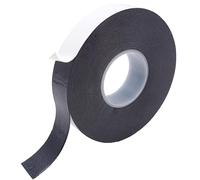 ArmaKit Cinta adhesiva autoamalgamante de 19 mm, 10 metros, cinta aislante negra, cinta selladora, cinta impermeable para fugas, cinta aislante negra de alto voltaje, cinta negra de reparación fuerte