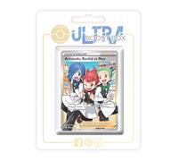 Armando, Rachid et Noa (Chili & Cilan & Crees) 258/264 Golpe Fusion Entrenadore Full Art - Myboost X Épée et Bouclier 8 - Poing de Fusion Box de 10 cartas Pokémon Francés