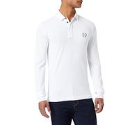 Armani Exchange 8nzf79 Polo, Blanco (White 1100), X-Large para Hombre