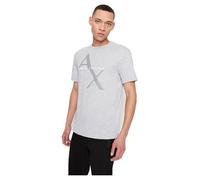 Armani Exchange 8nzt76 Camiseta, Gris (B09B Heather Grey 3929), Small para Hombre