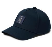 Armani Exchange Sombrero con Logotipo de Parche Gorra de béisbol, Azul Marino, Talla única para Hombre