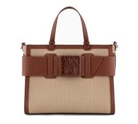 Armani Exchange A | X Susie - Bolsa grande de poliuretano con pajita, whisky, Whisky