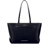 Armani Exchange A|X Women's Natalie, Essential, metal logo lettering Shopping M Black