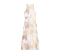 Armani Exchange - Abito midi con stampa astratta allover - Dresses - Mujer - Multicolor - XS -