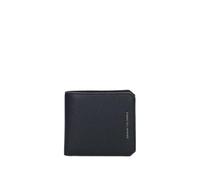 Armani Exchange Alex Bifold Coin Pocket, Cartera Bi-Fold para Hombre, Azul Marino, Talla única