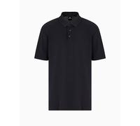 Armani Exchange Altura Urbana para Hombre, Logotipo Bordado, Corte Regular, Azul, XS, Azul Oscuro, XS