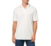 Armani Exchange Altura Urbana para Hombre, Puntas de Contraste, Ajuste Regular, Blanco, L, Blanco Crudo, L