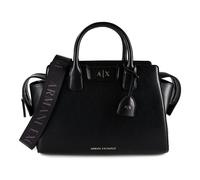 Armani Exchange Mujer Amelie Detalles Dorados Logo Charm Tote Bag M Black