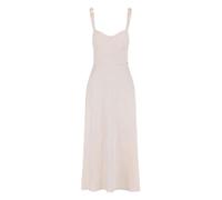 Armani Exchange Arte Sella, Ribbon Shoulder Details, Metal Logo Plate Vestido, Las Vegas, 44 Mujeres