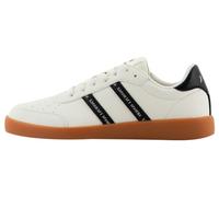 Armani Exchange Berlin, Double Band Logo, Zapatillas Mujer, Off White Black, 39 EU