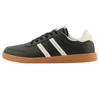 Armani Exchange Berlín, Logotipo de Doble Rayas, Zapatillas Hombre, Black Off White, 39 EU