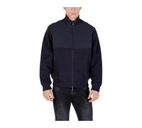 Armani Exchange - Blazer de Manga Larga con Cierre de Cremallera y Bolsillos Delanteros - Sweatshirts & Hoodies - Hombre - Azul - 2XL -