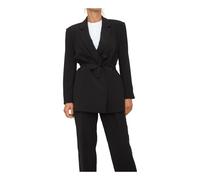 Armani Exchange - Blazer Negro Poliéster Moda Elegante - Jackets - Mujer - Negro - XS -