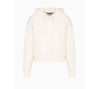 Armani Exchange Blue Edition, Sustainable, Patch Logo Sudadera con Capucha, ISO, S para Mujer