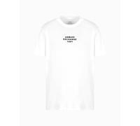 Armani Exchange Men's Utility Edge, Logotipo Bordado, Ajuste Regular, Blanco, XL, Blanco Crudo, XL