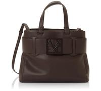 Armani Exchange Bolsa de la compra para mujer Susy, Essential, sostenible, suave, con logotipo de metal, sombra