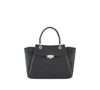 Armani Exchange Bolso bandolera negro para mujer con logotipo UNI, Negro